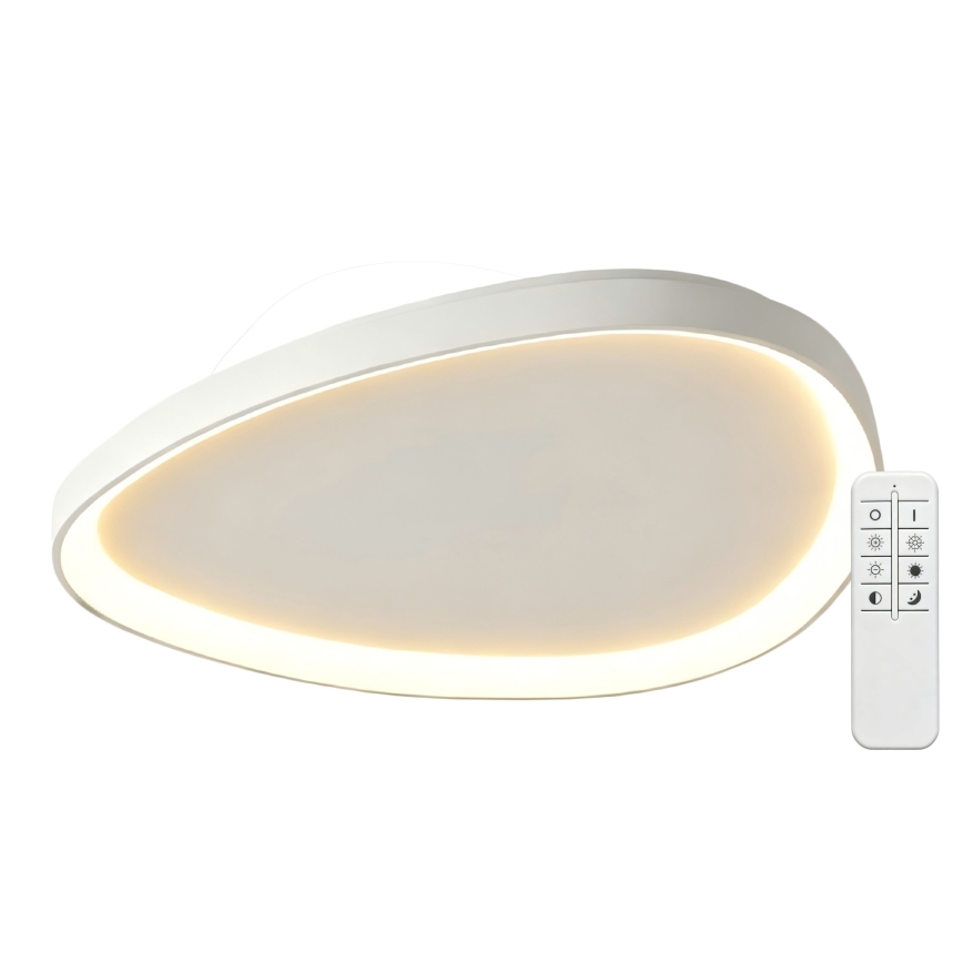 Top Light - Ρυθμιζόμενο LED φωτιστικό οροφής ECLIPSE LED/55W/230V 3000-6500K Ø 60 cm λευκό + τηλεχειριστήριο