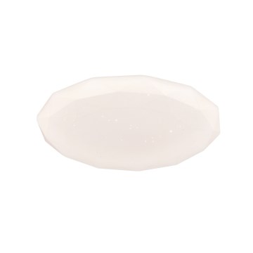 Top Light - Ρυθμιζόμενο LED φωτιστικό οροφής μπάνιου SPARKLE LED/60W/230V 3000-6500K IP44 Ø 49 cm λευκό + τηλεχειριστήριο