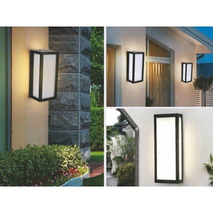 Top Light - Επιτοίχιο φωτιστικό εξωτερικού χώρου LED BURGOS LED/20W/230V IP44 4000K