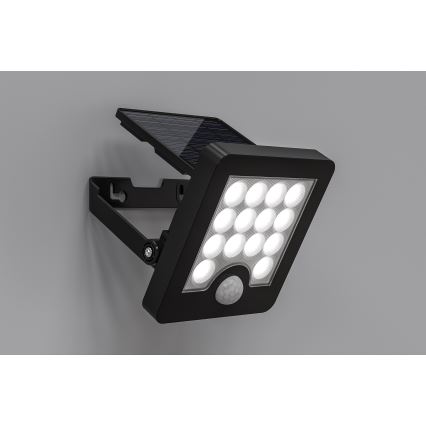 Top Light - Ηλιακός προβολέας τοίχου LED με αισθητήρα HELEON S LED/5W/3,7V IP65 4000K