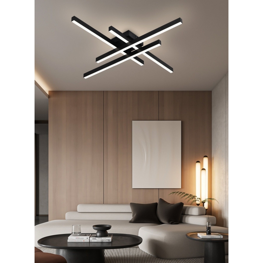 Top Light - Σταθερό πολύφωτο dimming LED CROSS LED/50W/230V 3000-6500K + τηλεχειριστήριο