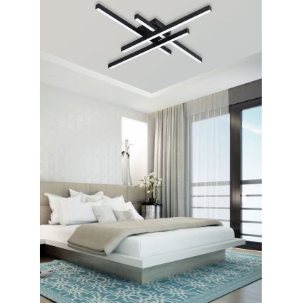 Top Light - Σταθερό πολύφωτο dimming LED CROSS LED/50W/230V 3000-6500K + τηλεχειριστήριο