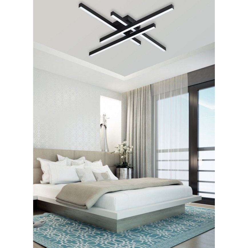 Top Light - Σταθερό πολύφωτο dimming LED CROSS LED/50W/230V 3000-6500K + τηλεχειριστήριο