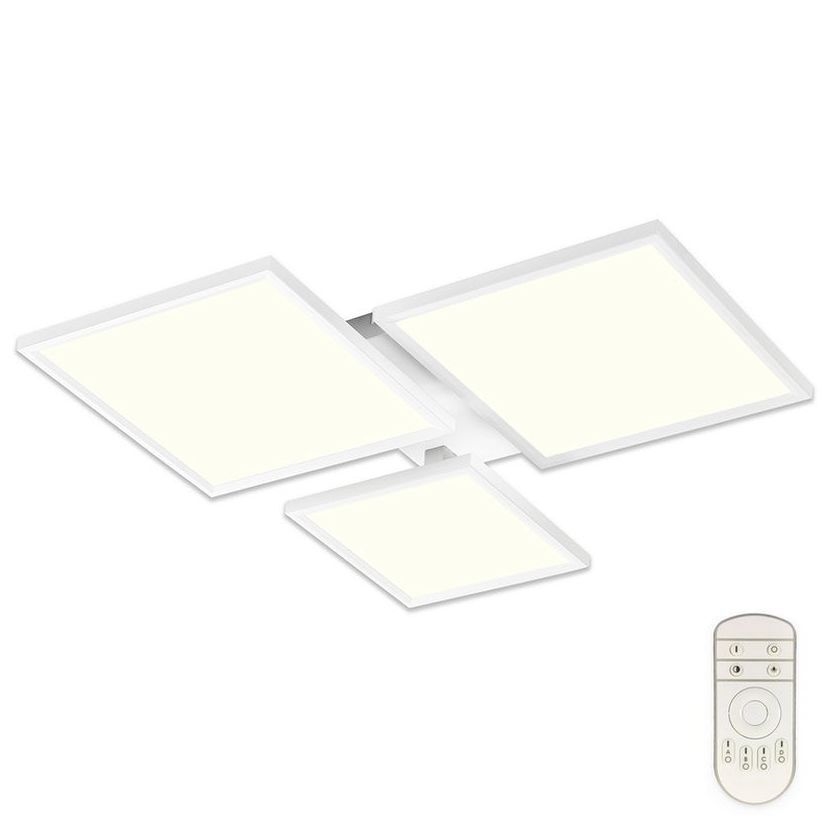 Top Light - Σταθερό πολύφωτο dimming LED MERKUR LED/50W/230V 3000-6500K λευκό + τηλεχειριστήριο