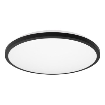 Top Light - Φωτιστικό οροφής μπάνιου LED ONYX LED/10W/230V IP44 3000/4000/6500K διάμετρος 29 cm μαύρο