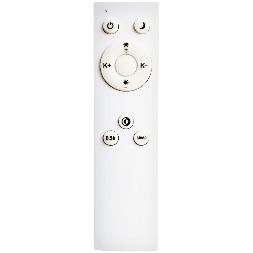 Top Light - Φωτιστικό οροφής μπάνιου dimming LED PETAL LED/48W/230V IP44 3000-6500K διάμετρος 48 cm λευκό + τηλεχειριστήριο