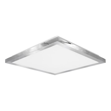 Top Light - Φωτιστικό οροφής μπάνιου LED SILVER LED/10W/230V IP44 3000/4000/6500K 28x28 cm ματ χρώμιο