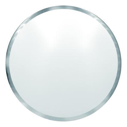 Top Light - Φωτιστικό οροφής μπάνιου LED SILVER LED/18W/230V IP44 3000/4000/6500K διάμετρος 34 cm γυαλιστερό χρώμιο