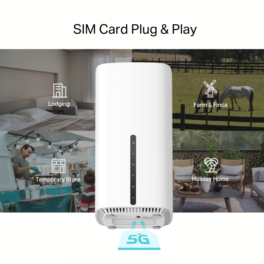 TP-Link - Ασύρματος διπλής ζώνης gigabit 5G δρομολογητής Archer NX200 Wi‑Fi