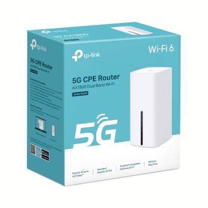TP-Link - Ασύρματος διπλής ζώνης gigabit 5G δρομολογητής Archer NX200 Wi‑Fi