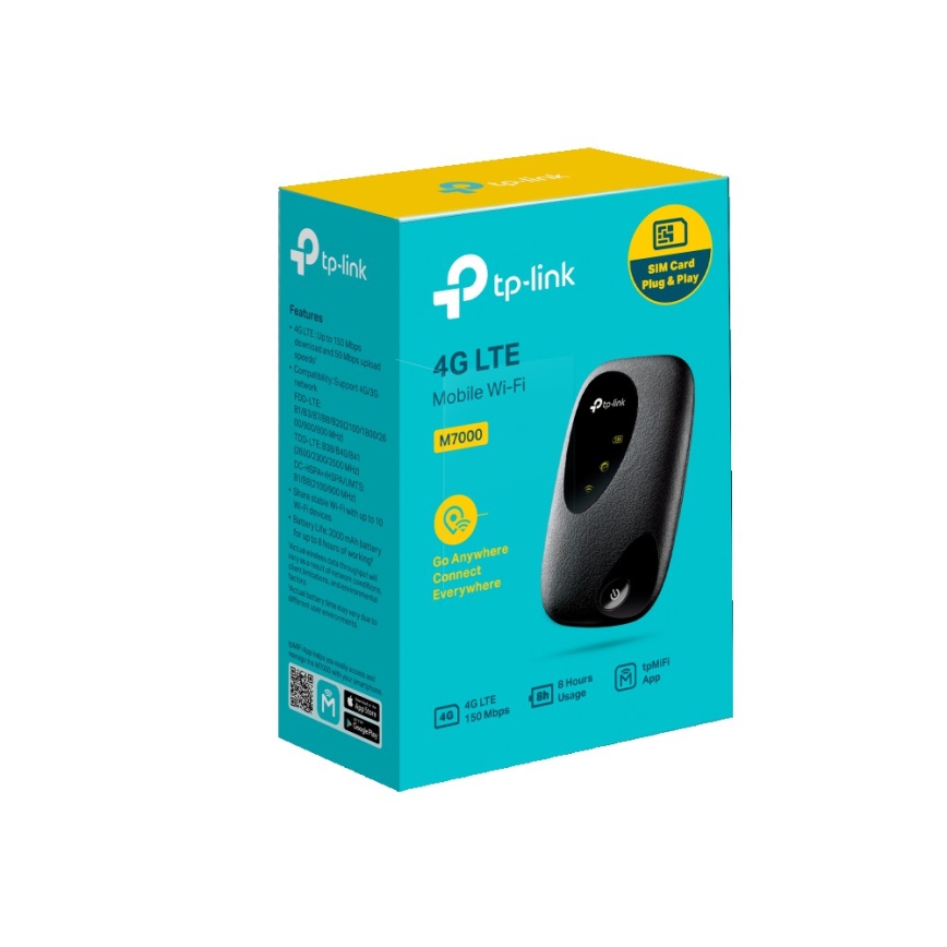 TP-Link - Φορητό Wi-Fi 4G LTE M7000