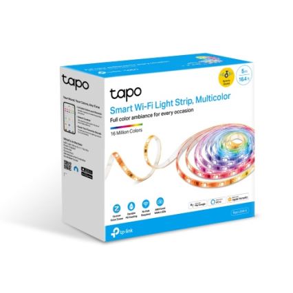 TP-Link - LED RGBW Ρυθμιζόμενη ταινία 5 m LED/13W/230V Wi-Fi