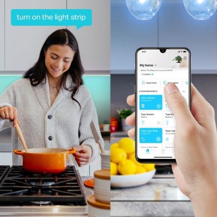 TP-Link - LED RGBW Ρυθμιζόμενη ταινία 5 m LED/20,5W/230V Wi-Fi