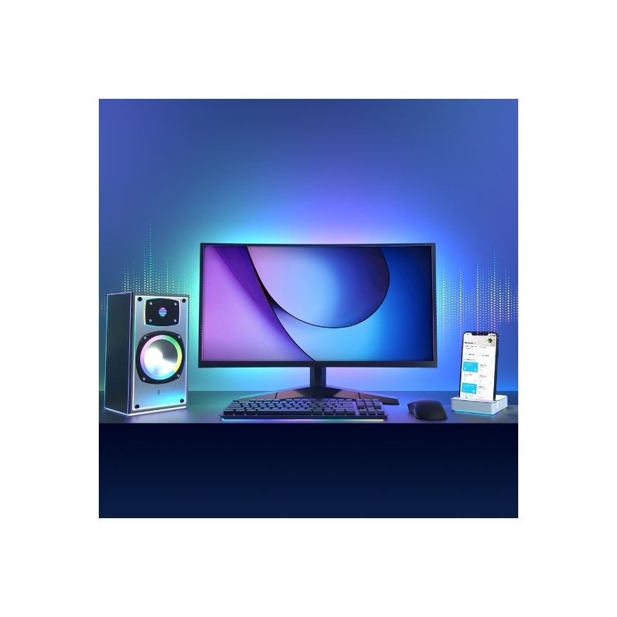 TP-Link - LED RGBW Ρυθμιζόμενη ταινία 5 m LED/20,5W/230V Wi-Fi