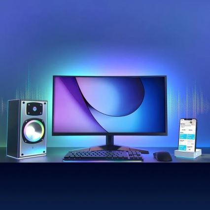 TP-Link - Ρυθμιζόμενη λωρίδα LED RGBW 5 m, 13,5 W/230 V, Wi-Fi