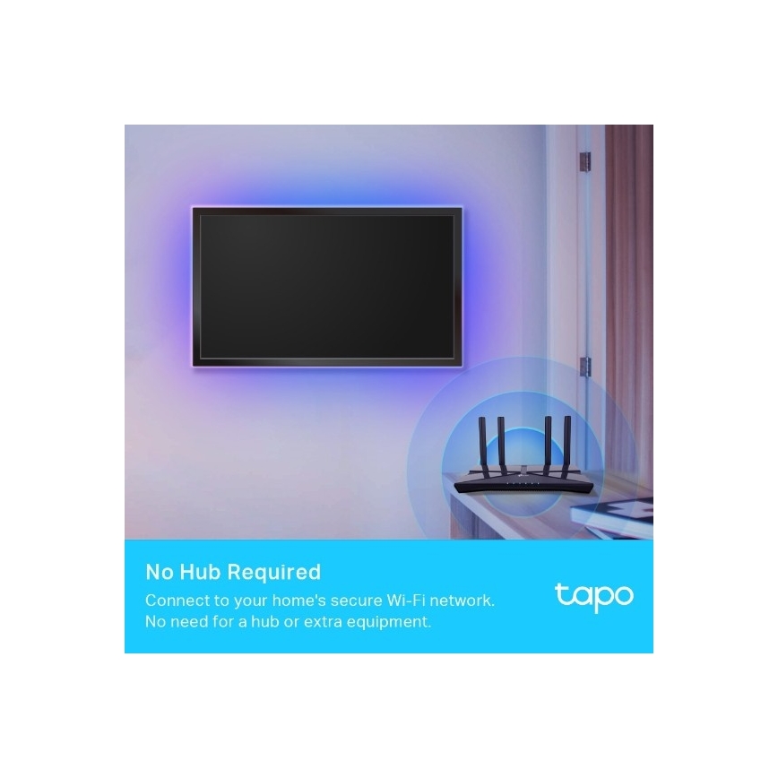 TP-Link - Ρυθμιζόμενη ταινία LED RGBW 5 m LED/24W/230V Wi-Fi