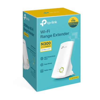 TP-Link - Επαναλήπτης Wi-Fi 4 N300 μονής ζώνης