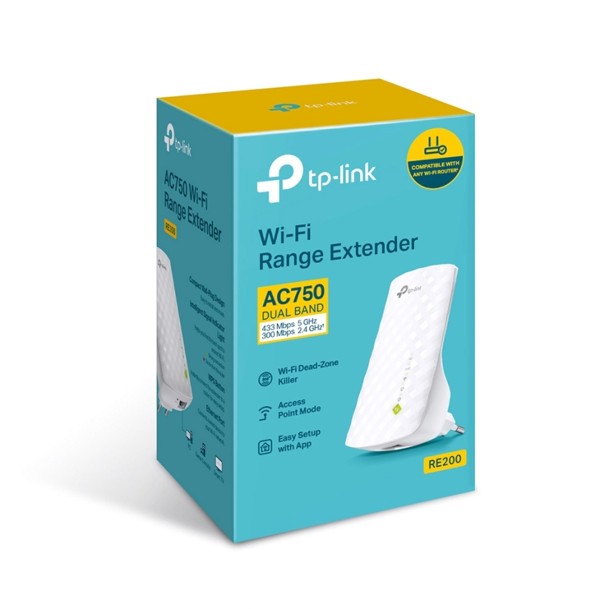 TP-Link - Ενισχυτής/Επαναλήπτης Wi‑Fi 2,4/5 GHz