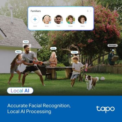 TP-Link - Εξωτερική κάμερα με αισθητήρα IP66 Wi-Fi