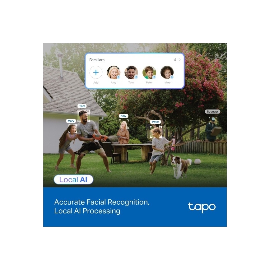 TP-Link - Εξωτερική κάμερα με αισθητήρα IP66 Wi-Fi