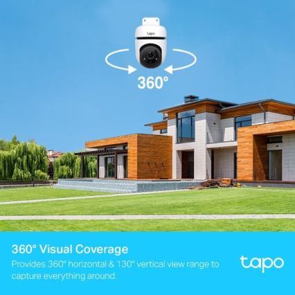 TP-Link - Εξωτερική κάμερα με αισθητήρα IP65 Wi-Fi