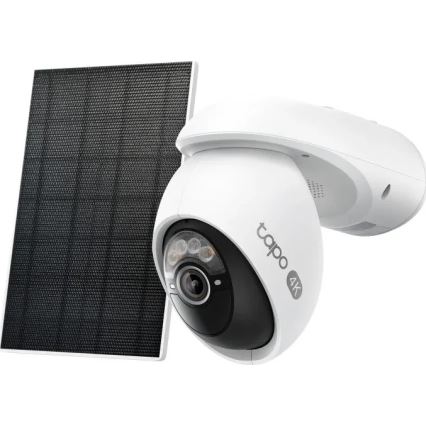 TP-Link - Εξωτερική ηλιακή κάμερα με αισθητήρα, IP65, Wi-Fi
