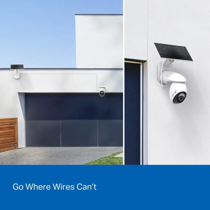 TP-Link - Εξωτερική ηλιακή κάμερα IP65 Wi-Fi