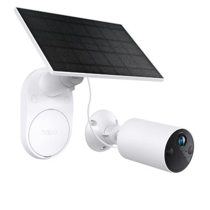 TP-Link - Εξωτερική ηλιακή κάμερα με αισθητήρα, προστασία IP65 και Wi‑Fi