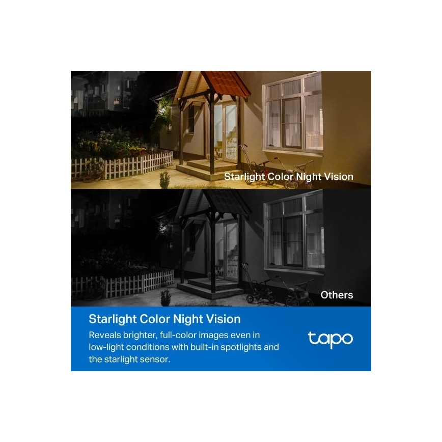 TP-Link - Εξωτερική ηλιακή κάμερα IP66 Wi-Fi