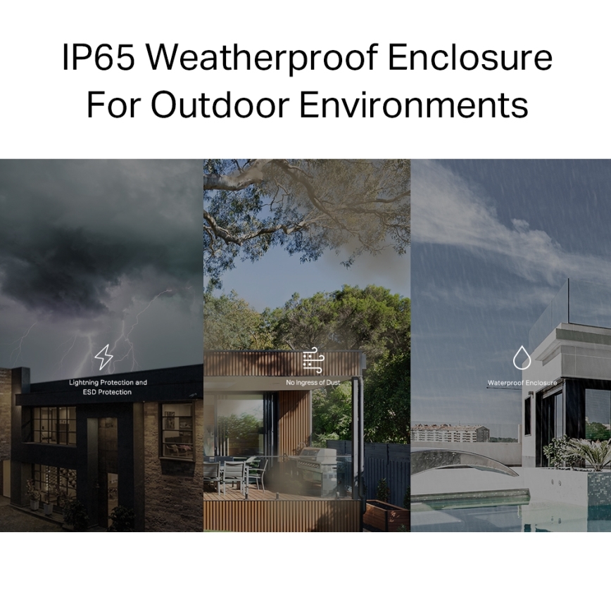 TP-Link - Εξωτερικό/εσωτερικό mesh σύστημα με Wi-Fi 6