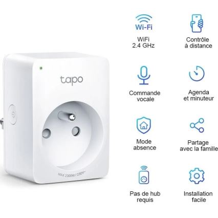 TP-Link - Έξυπνη πρίζα E 2300W Wi-Fi