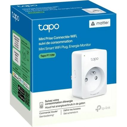 TP-Link - Έξυπνη πρίζα E MATTER 3680W Wi-Fi