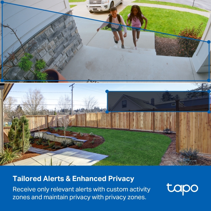 TP-Link - Έξυπνη εξωτερική κάμερα IP65 5V Wi-Fi