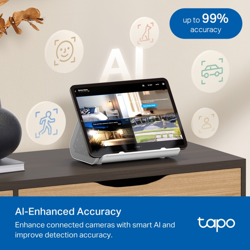 TP-Link - Έξυπνη βάση MATTER HomeBase Wi-Fi
