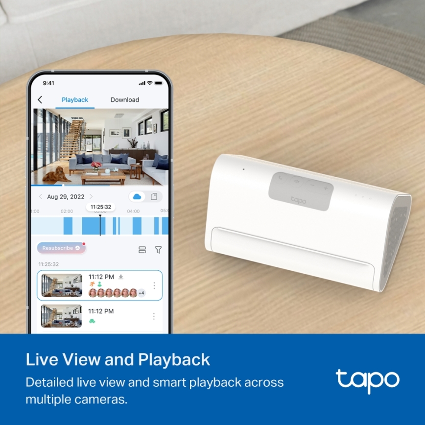 TP-Link - Έξυπνη βάση MATTER HomeBase Wi-Fi