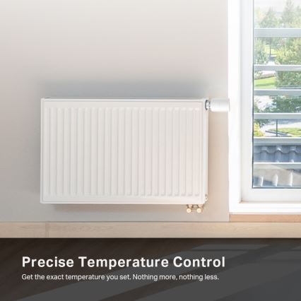 TP-Link - Έξυπνη θερμοστατική κεφαλή με οθόνη LCD 2xAA Tuya