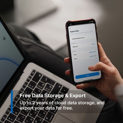 TP-Link - Έξυπνη μονάδα μέτρησης θερμοκρασίας και υγρασίας, τροφοδοσία 2xAAA, Wi-Fi