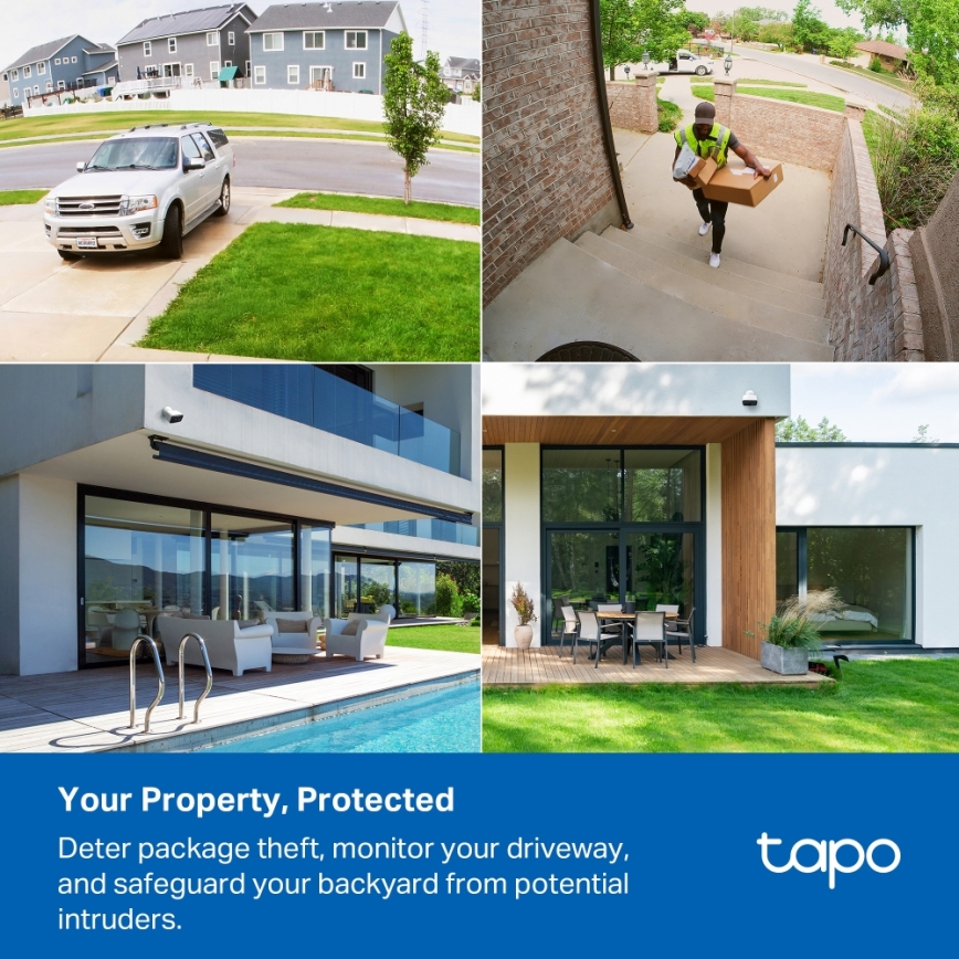 TP-Link - Έξυπνη υπαίθρια κάμερα IP65 5V Wi-Fi