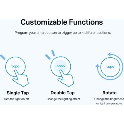TP-Link - Έξυπνο κουμπί 1xCR2032