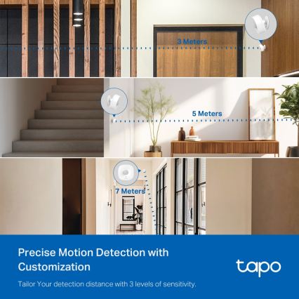 TP-Link - Έξυπνος αισθητήρας κίνησης 1xCR2450 Wi-Fi