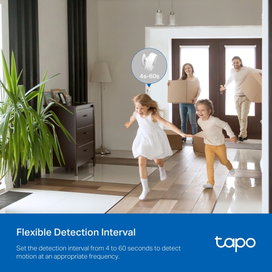TP-Link - Έξυπνος αισθητήρας κίνησης 1xCR2450 Wi-Fi
