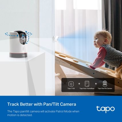 TP-Link - Έξυπνος αισθητήρας κίνησης 1xCR2450 Wi-Fi