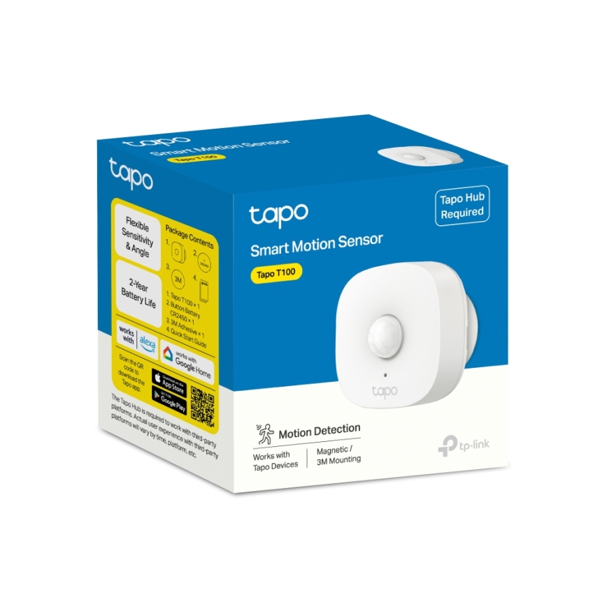 TP-Link - Έξυπνος αισθητήρας κίνησης 1xCR2450 Wi-Fi