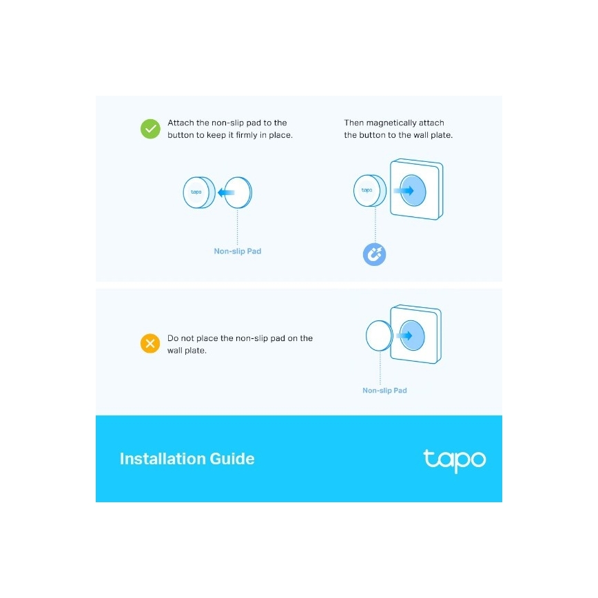 TP-Link - Έξυπνος ρυθμιστής φωτεινότητας αφής 1xCR2032