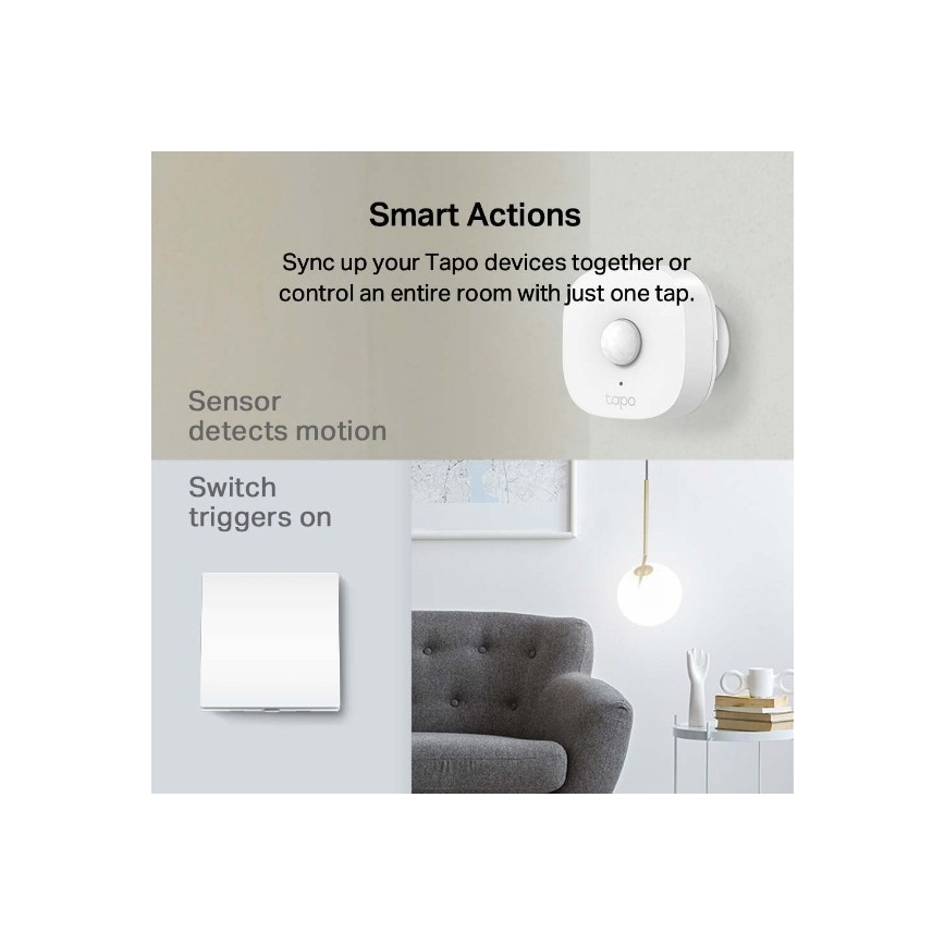 TP-Link - Έξυπνος διακόπτης φωτισμού 2xAAA Wi‑Fi