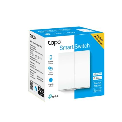 TP-Link - Έξυπνος διπλός διακόπτης φωτισμού 2xAAA Wi-Fi