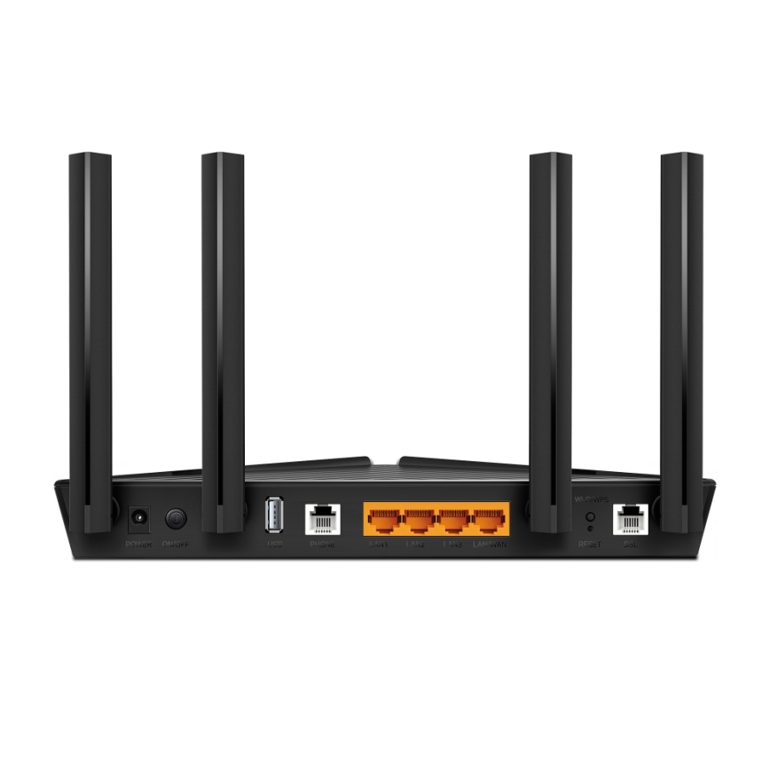 TP-Link - Διπλής ζώνης μόντεμ-δρομολογητής VDSL/ADSL με Wi-Fi 6 Archer VX1800V