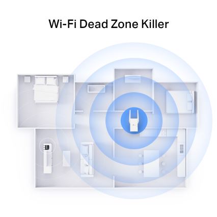 TP-Link - Διζωνικός επεκτατής Wi‑Fi 6