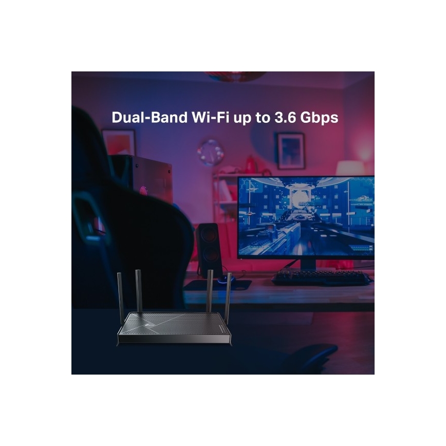 TP-Link - Διζωνικός δρομολογητής Wi‑Fi 7 Archer BE230