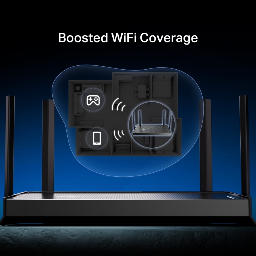 TP-Link - Διζωνικός δρομολογητής Wi‑Fi 7 Archer BE230
